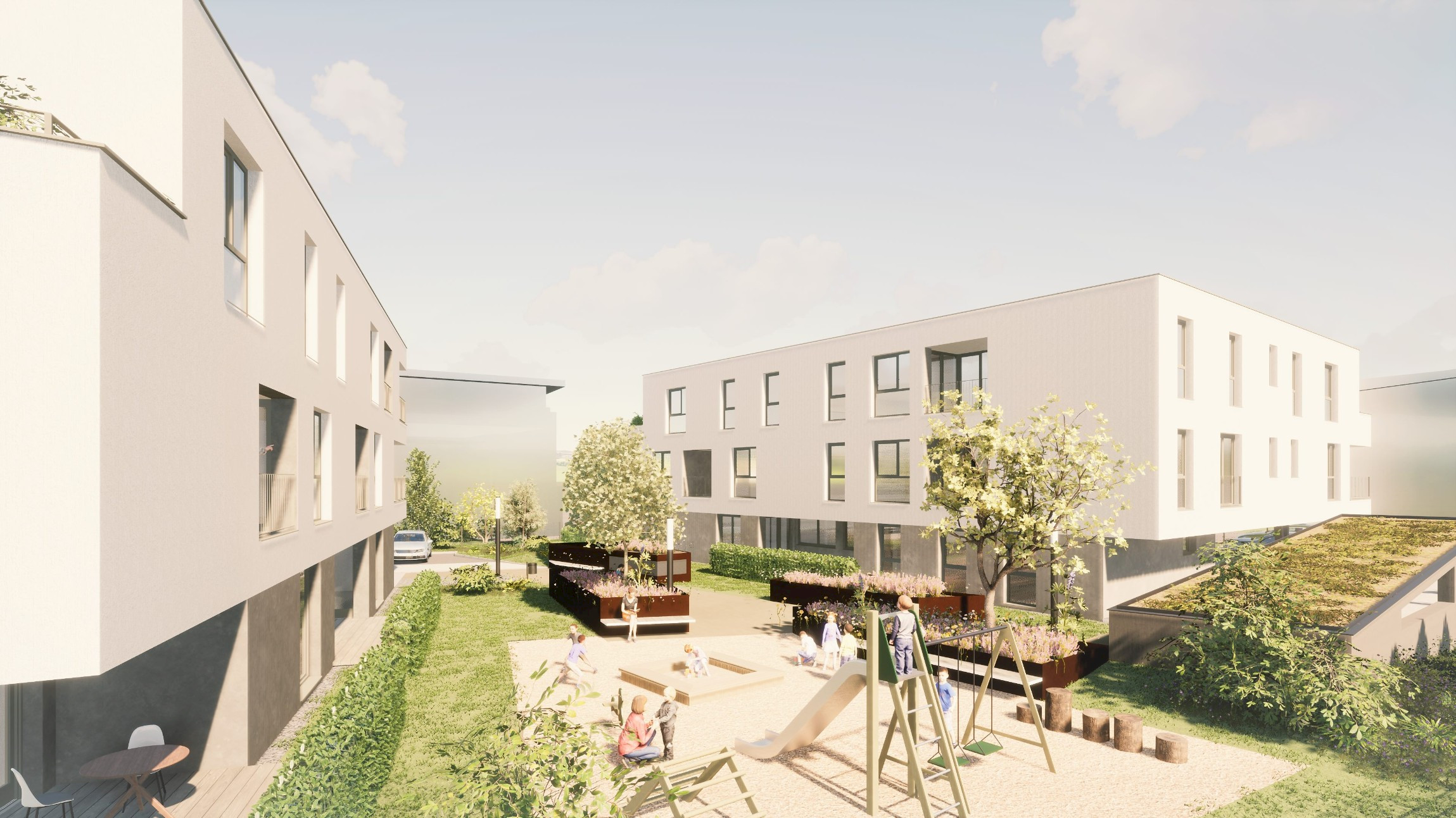 Bogensberger residential building