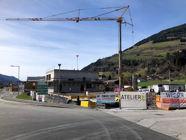 Baufortschritt Feuerwehrhaus Stuhlfelden