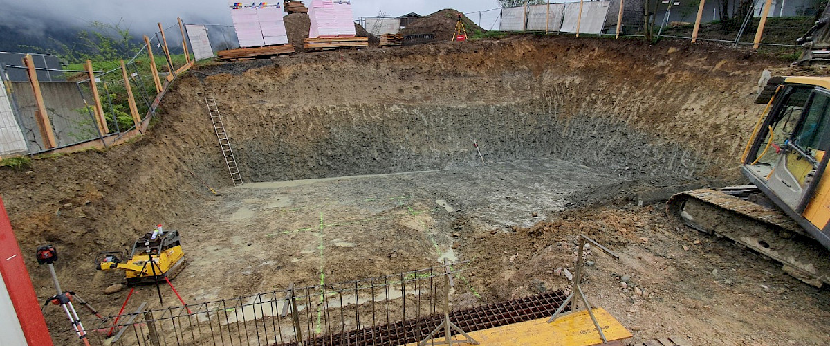  Start of construction of residential building B