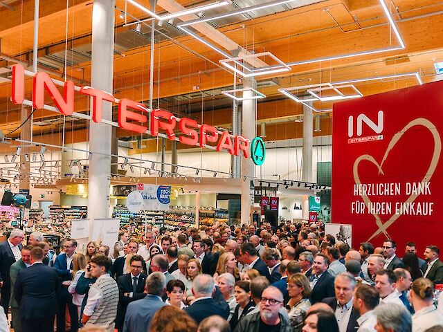 Eröffnungsfeier Interspar Hallein